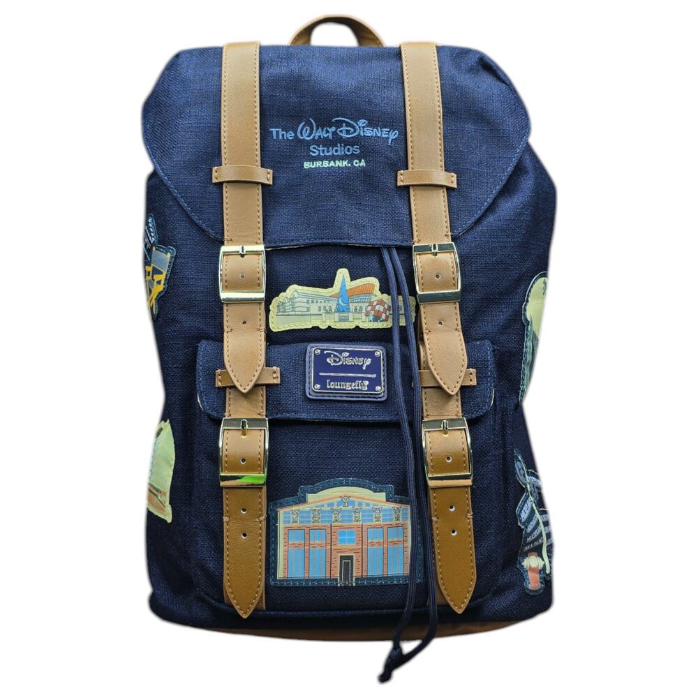 Disney Loungefly Walt Disney Studios Exclusive Burbank Backpack - NEW